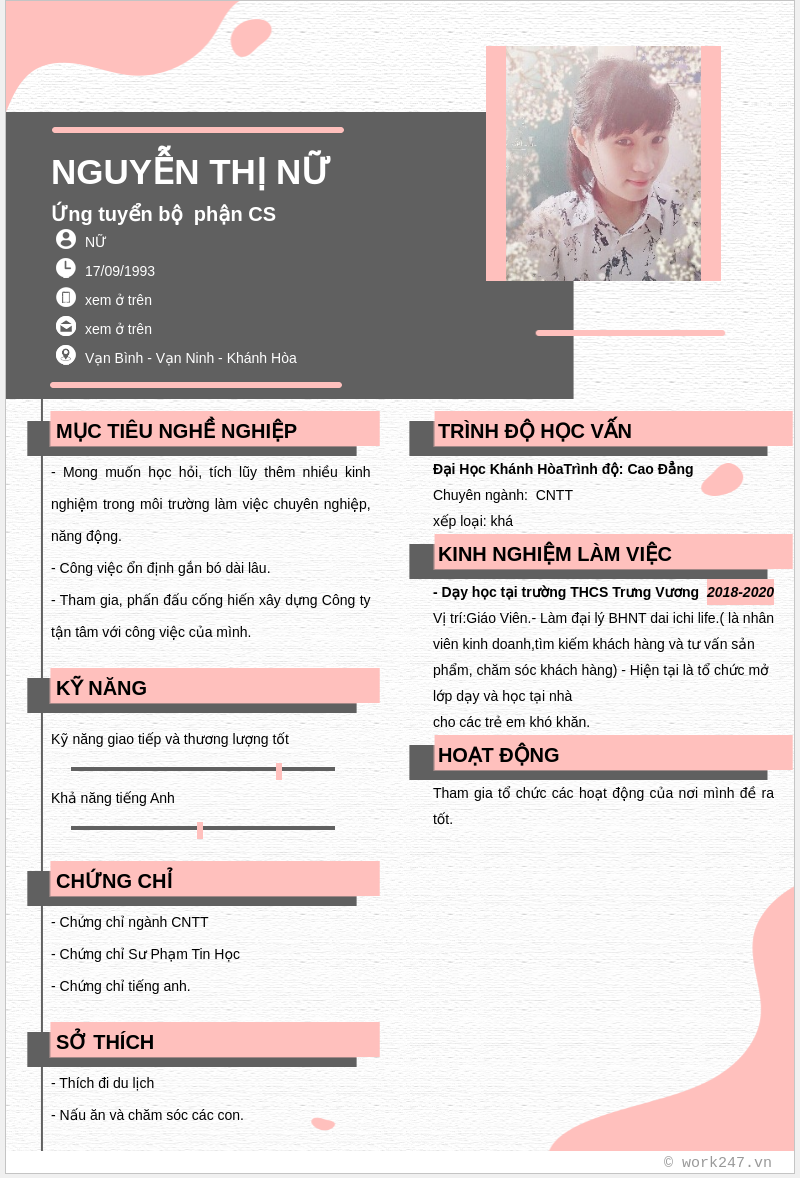 cv