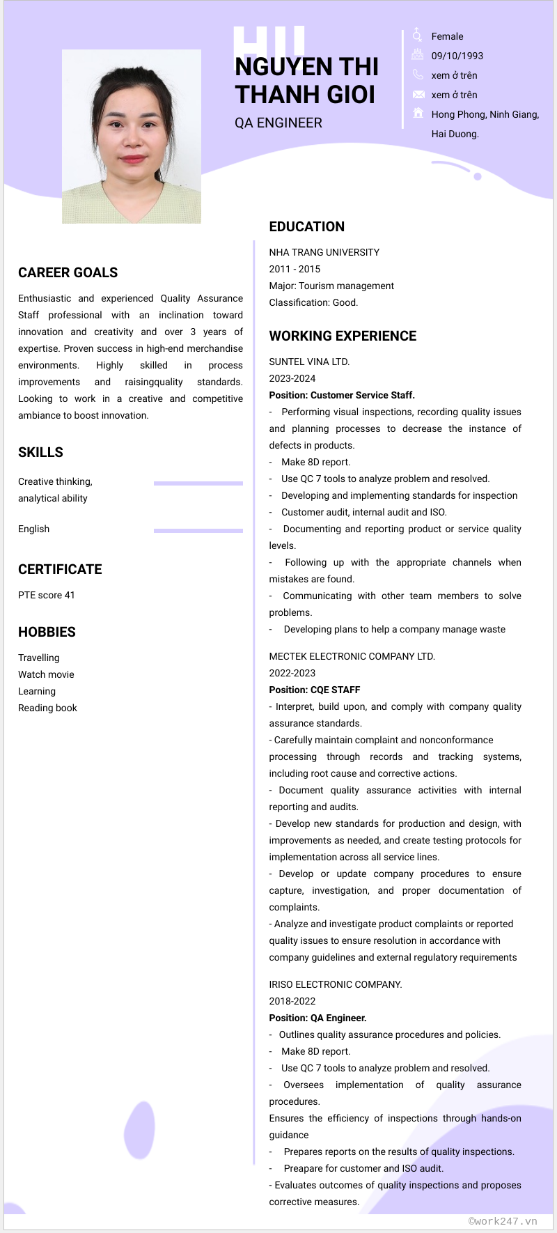 cv