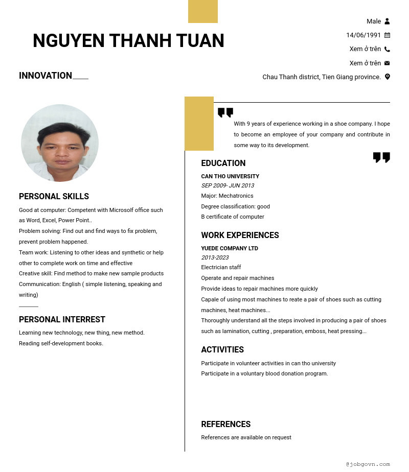 cv