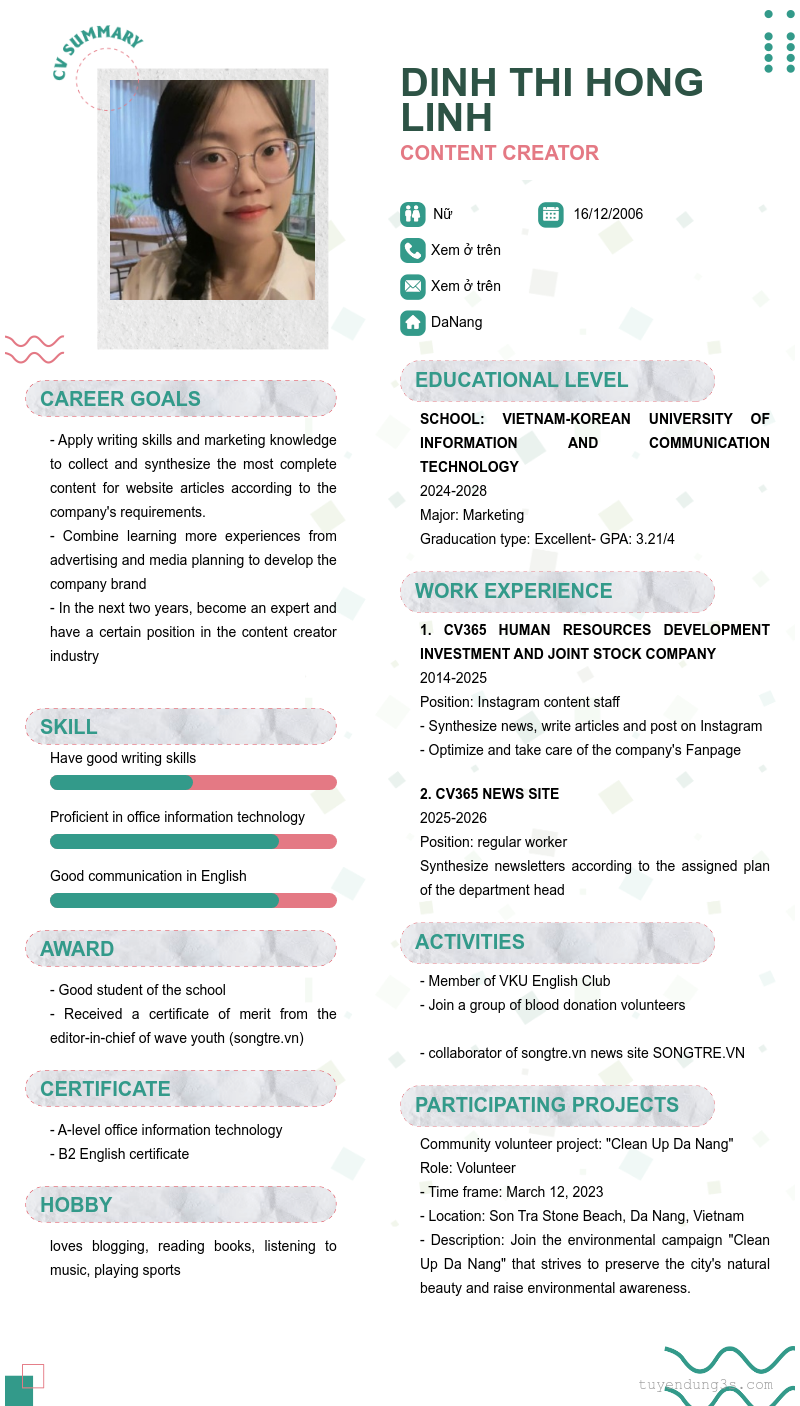 cv