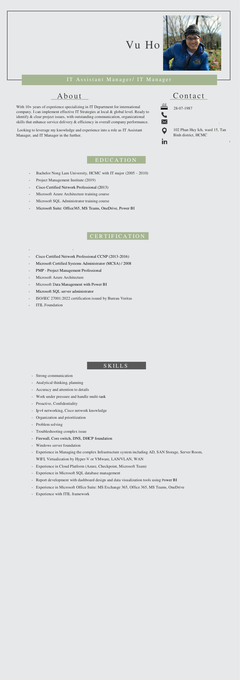 cv