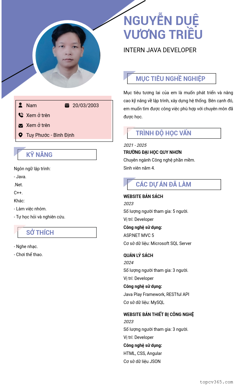 cv