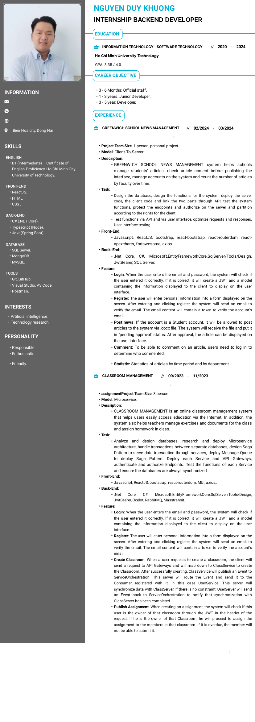 cv