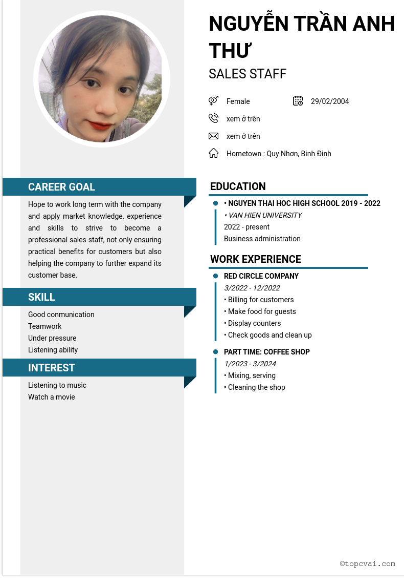 cv