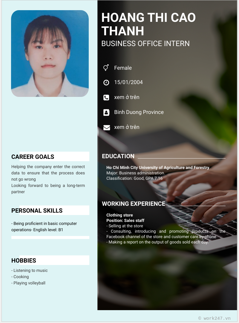 cv