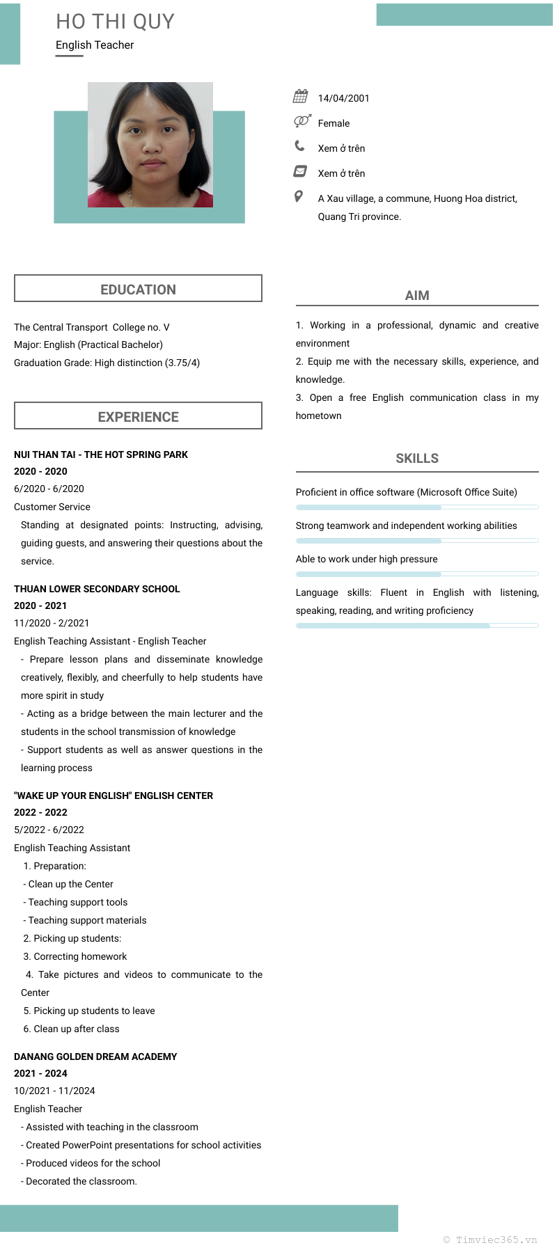 cv