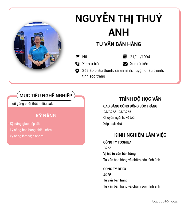 cv