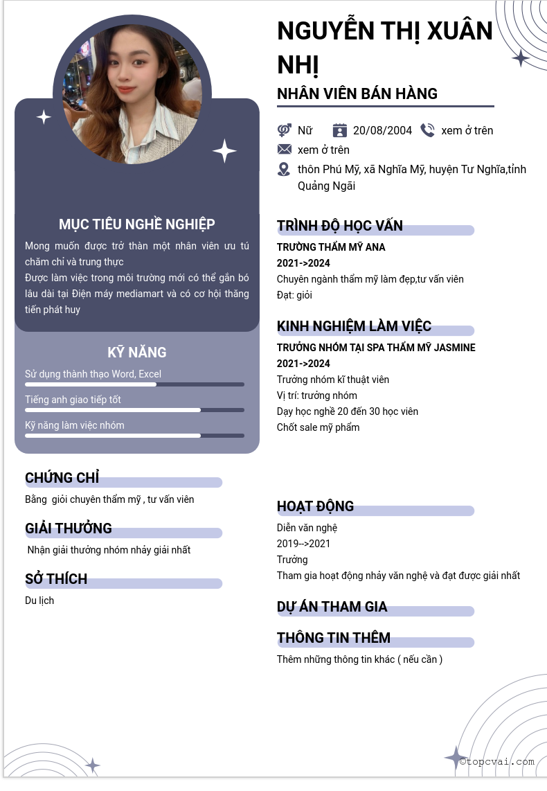 cv