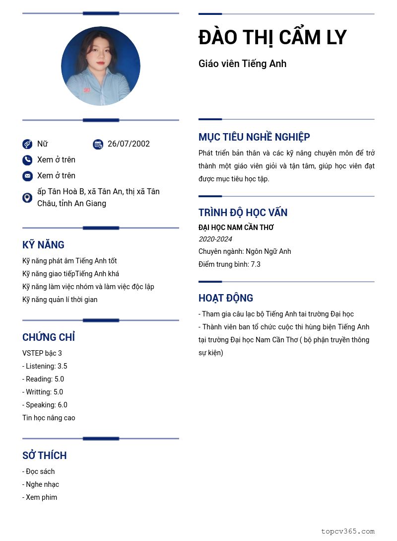 cv