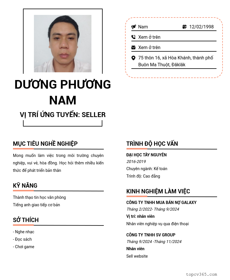 cv