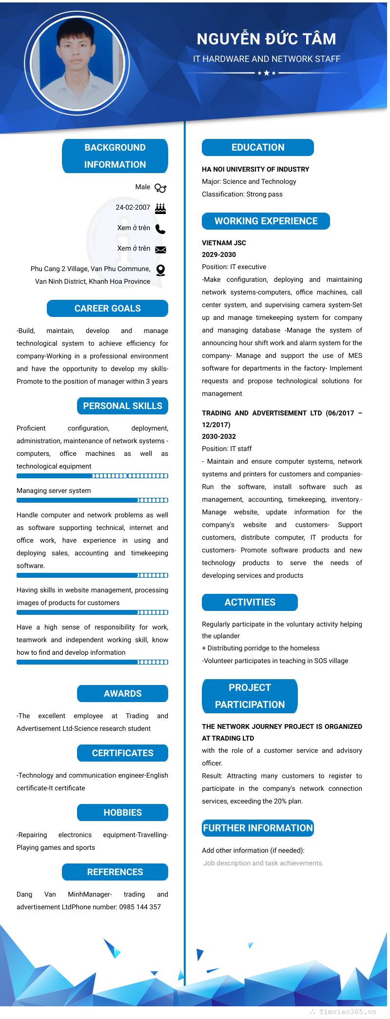 cv