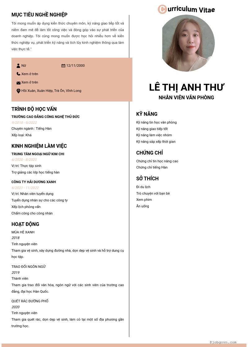 cv
