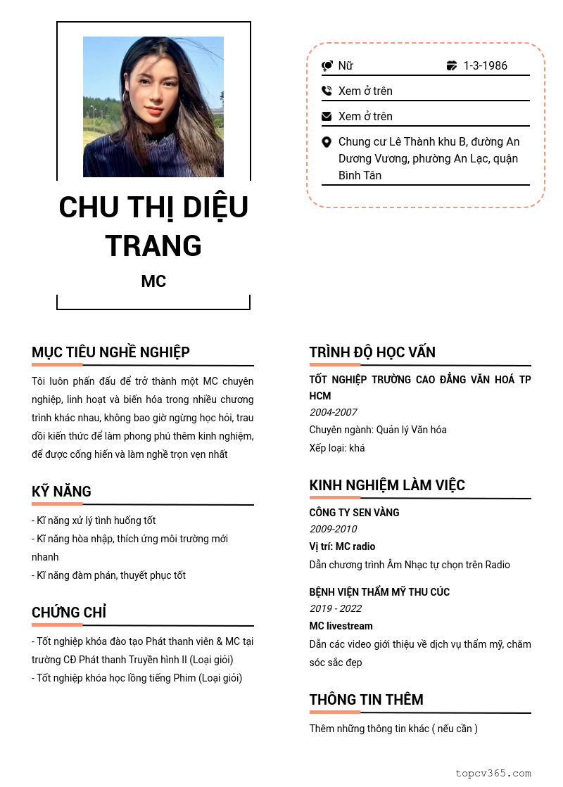 cv