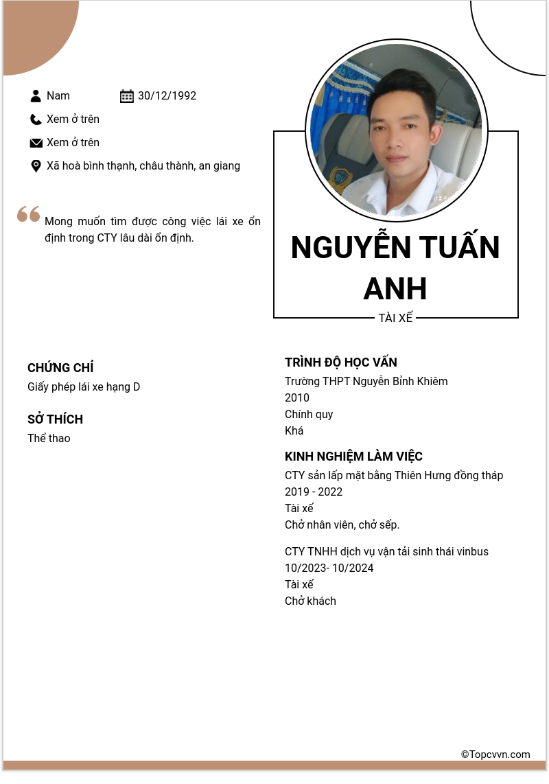 cv