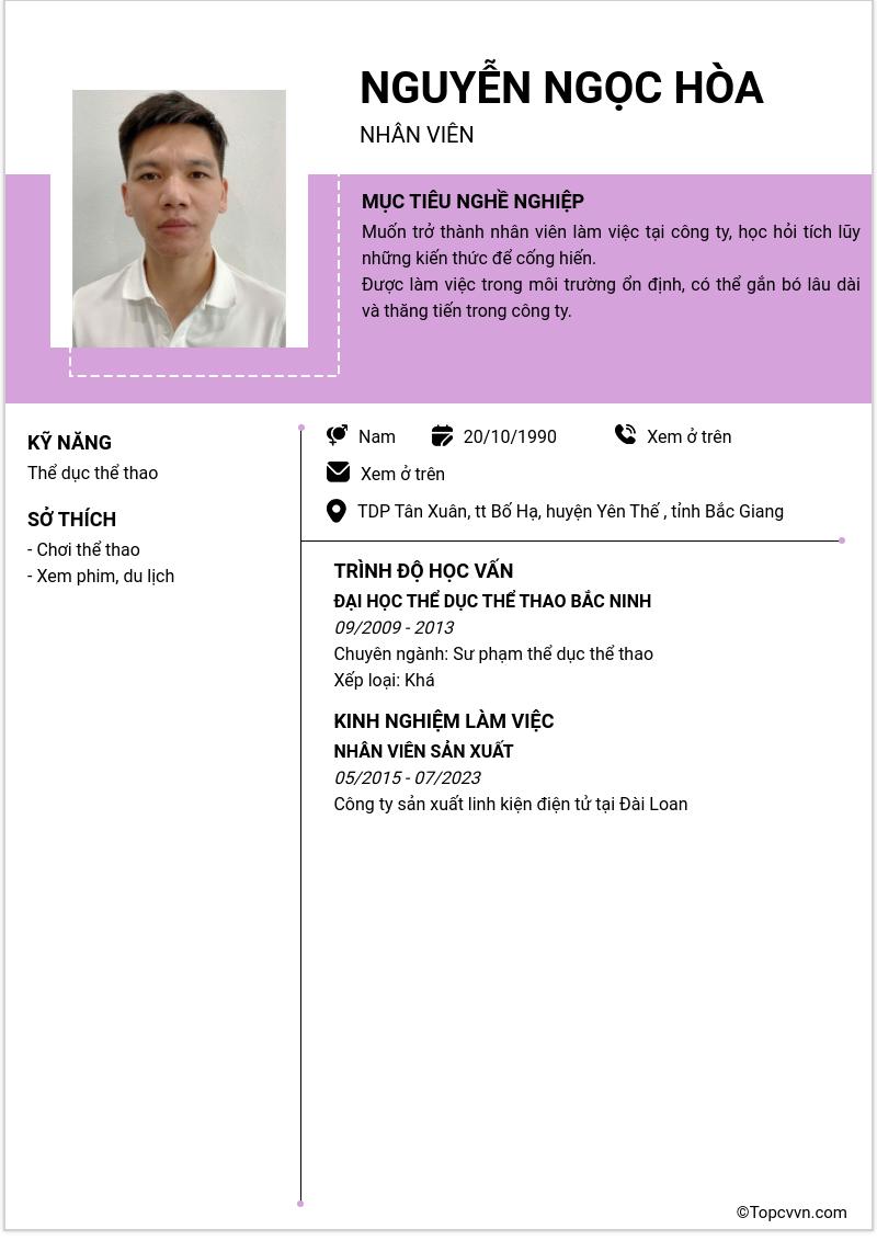 cv