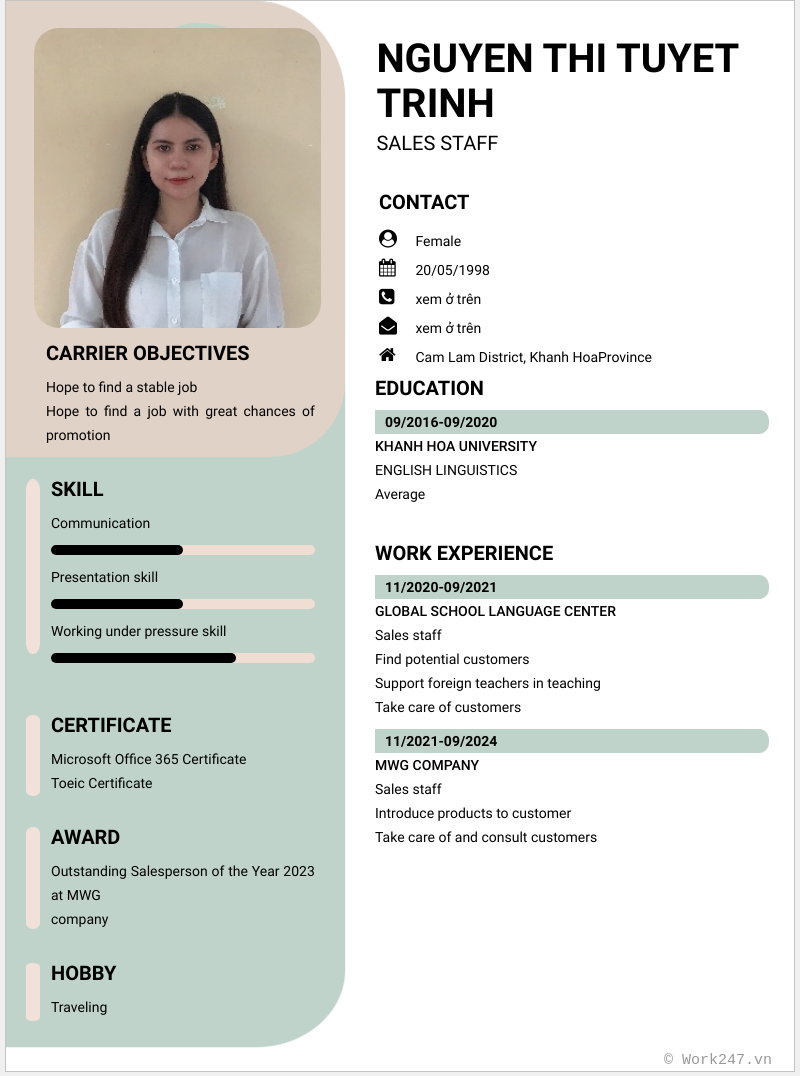 cv