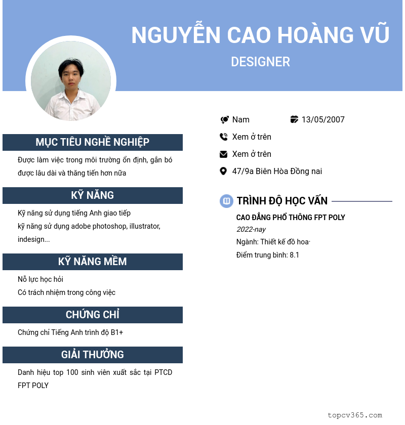 cv