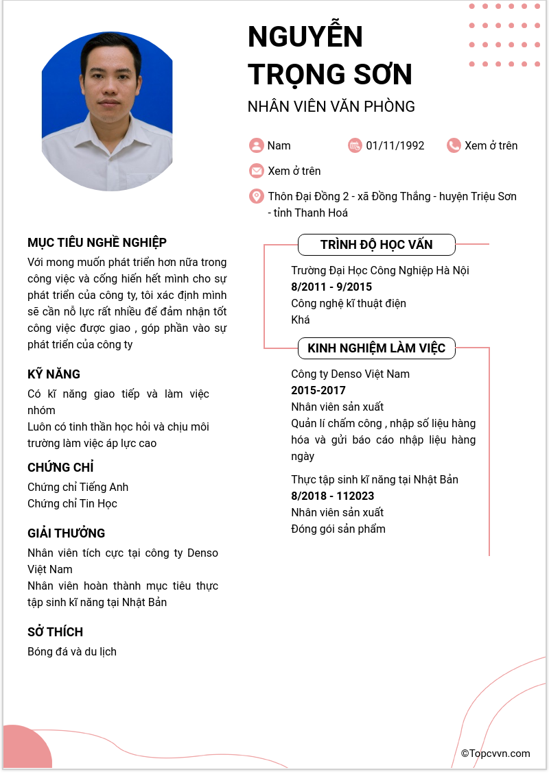 cv