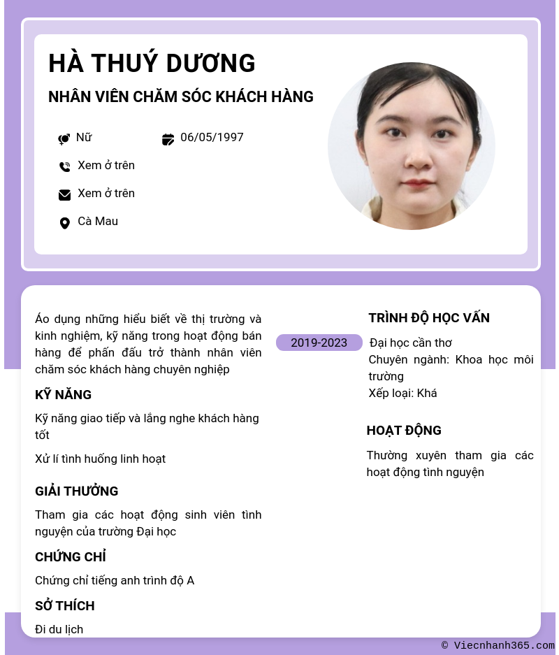 cv