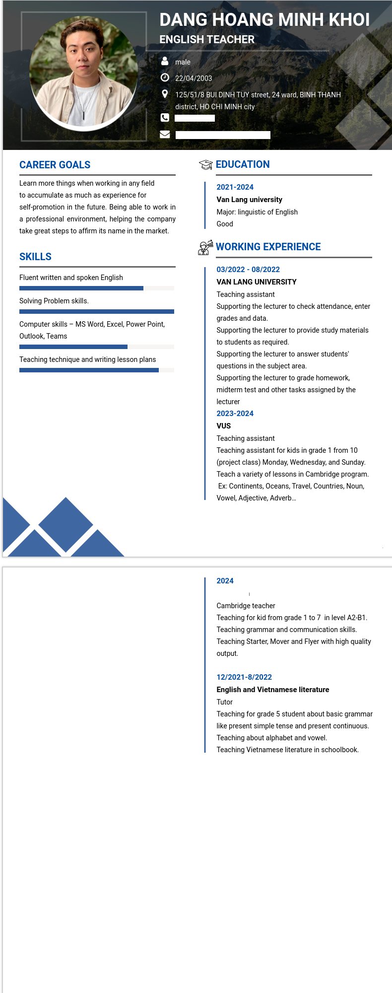 cv