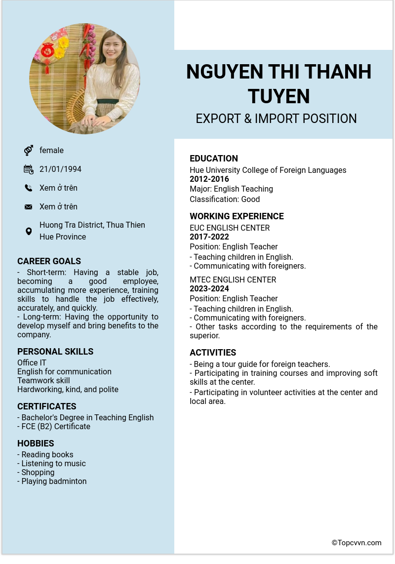 cv