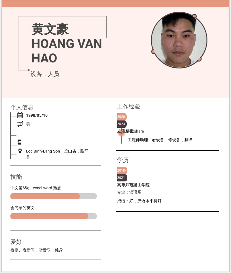 cv