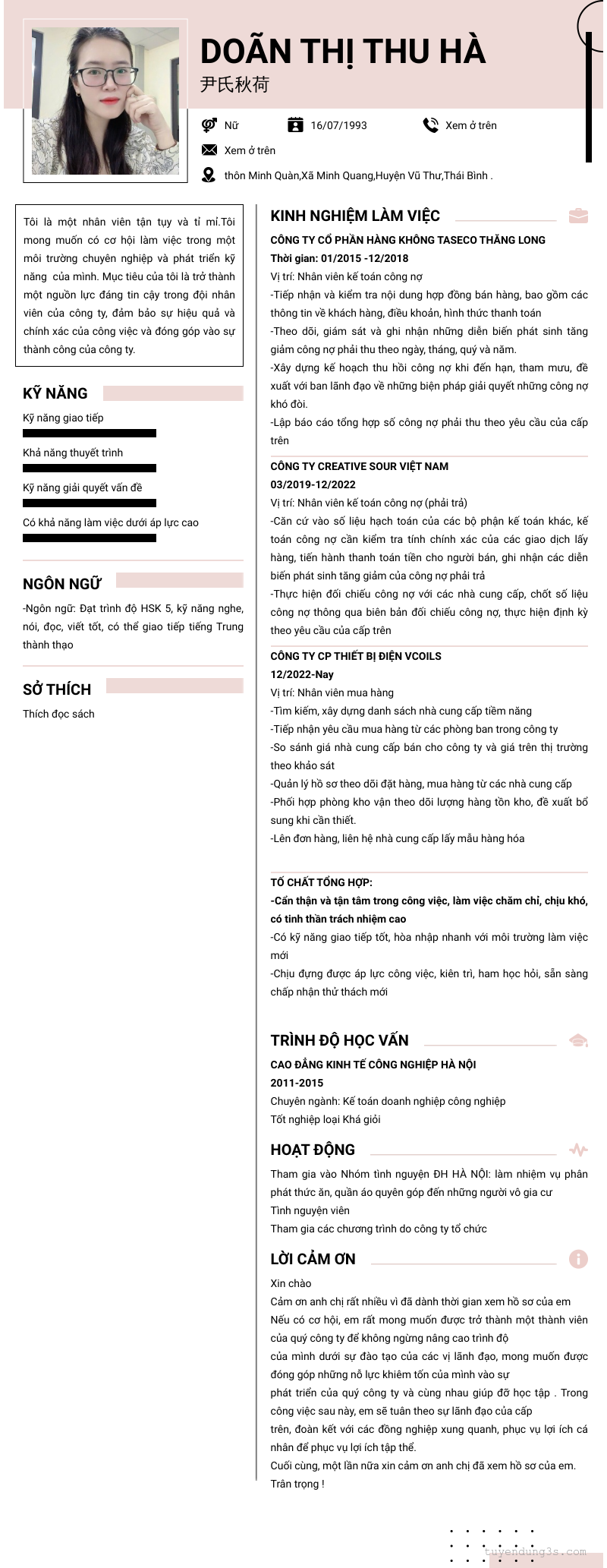 cv