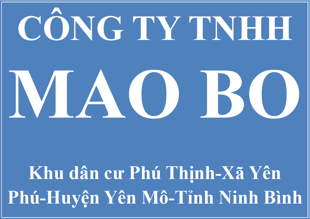 CÔNG TY  TNHH MAO BO