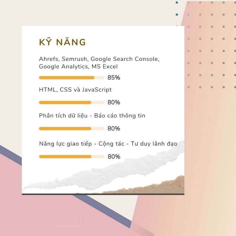 Hướng dẫn làm CV seo