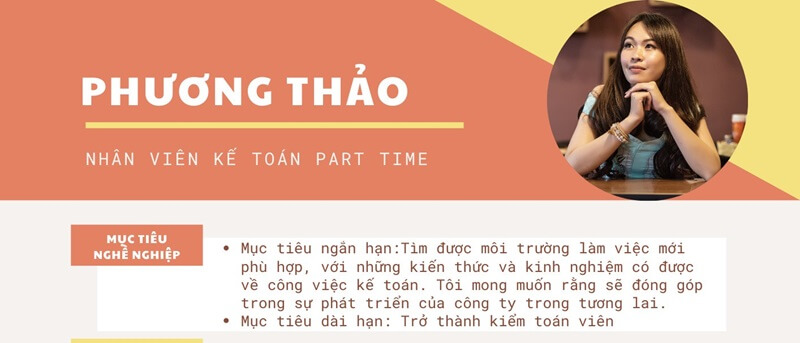 Phần định hướng nghề nghiệp trong CV xin việc part-time