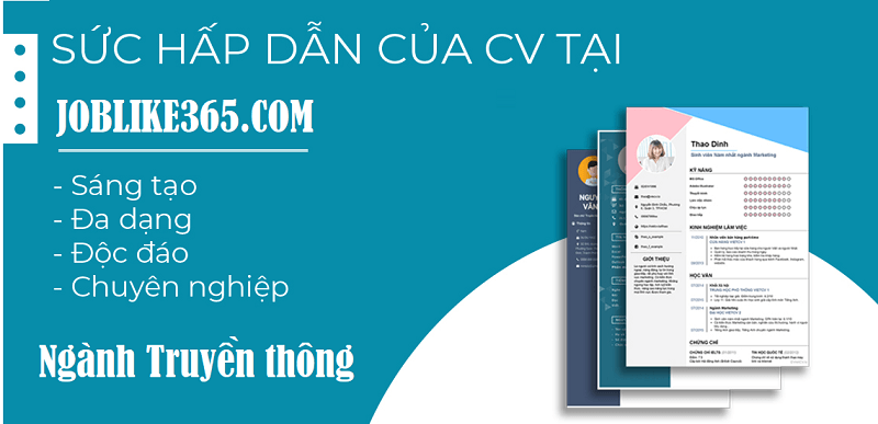 Tạo CV tại Joblike365