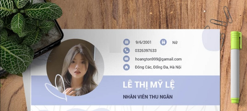 Cách viết CV thu ngân chuẩn nhất