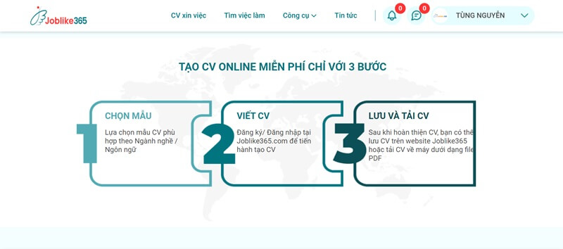 Tạo CV xin việc nhà hàng khách sạn ở đâu?