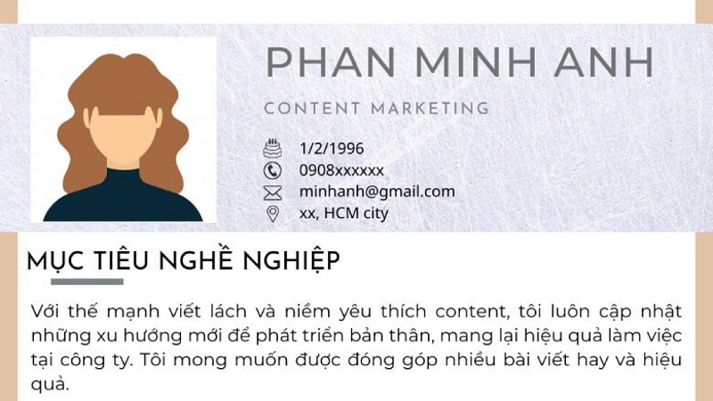 Viết mục tiêu nghề nghiệp đơn giản, dễ dàng thuyết phục