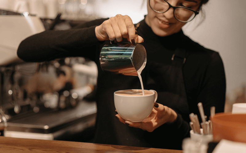 Ưu tiên trình bày phần kỹ năng trong CV quán cafe