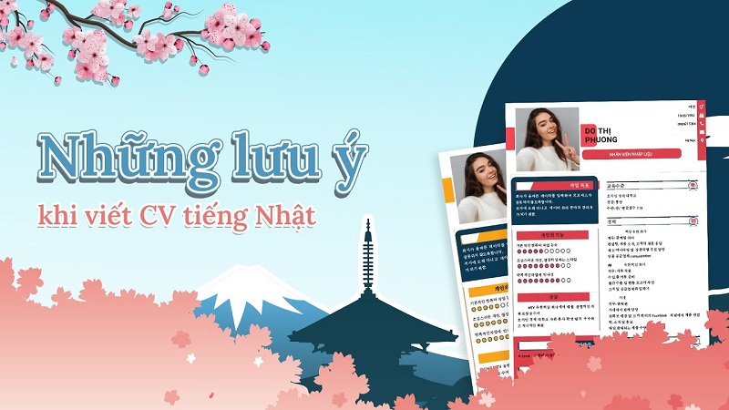 Lưu ý viết CV tiếng Nhật để đạt hiệu quả