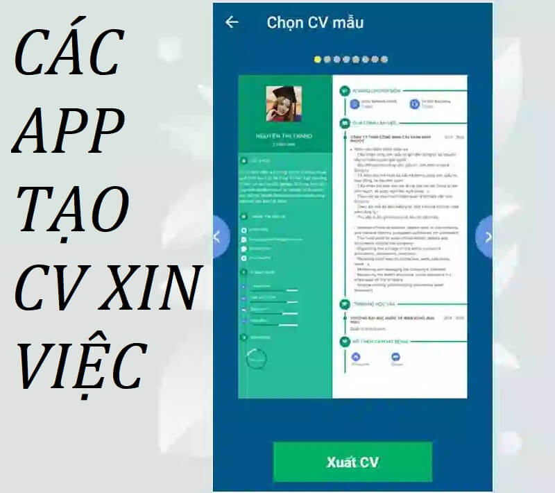 Lưu ý khi dùng app tạo CV xin việc