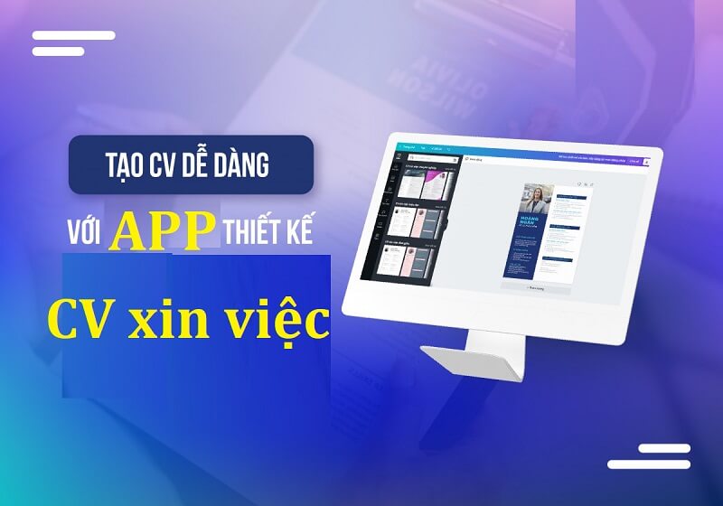 Chú ý khi sử dụng app tạo CV