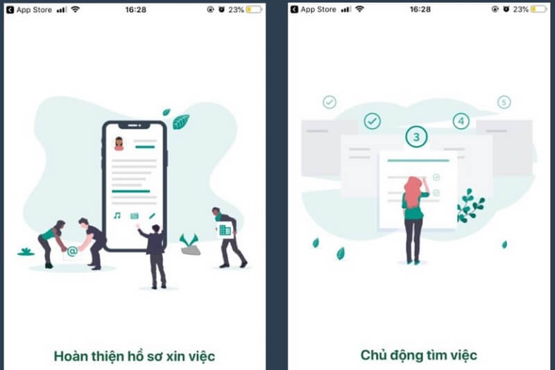 Lợi ích của việc dùng app tạo CV