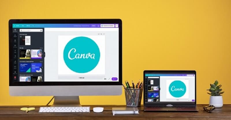 Viết bìa hồ sơ sáng tạo bằng Canva