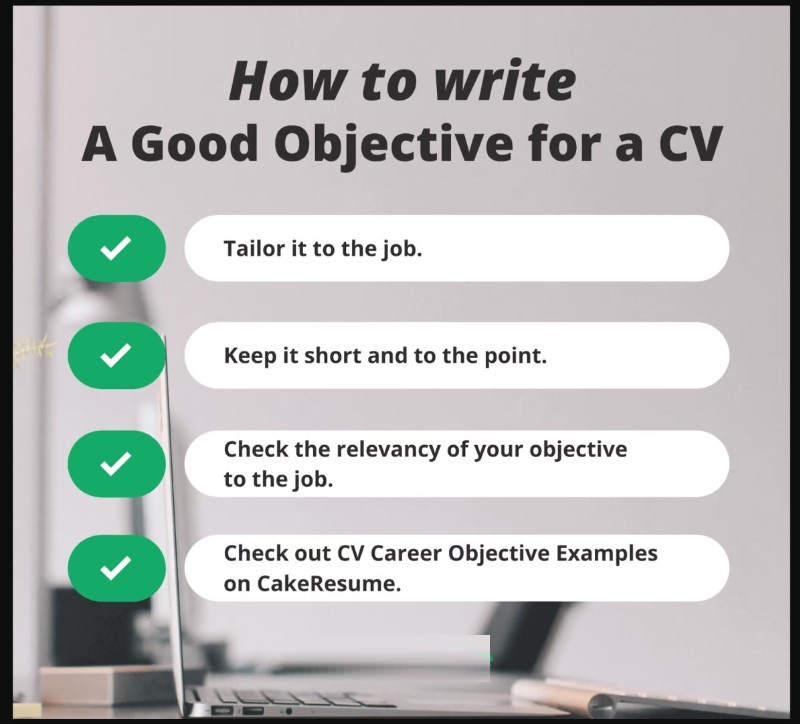 Nguyên tắc tạo phần Objective cho CV