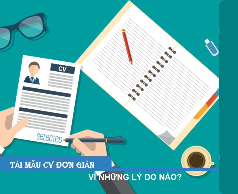 Vì sao chọn mẫu CV đơn giản