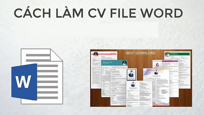 Lưu ý khi tạo CV trên word