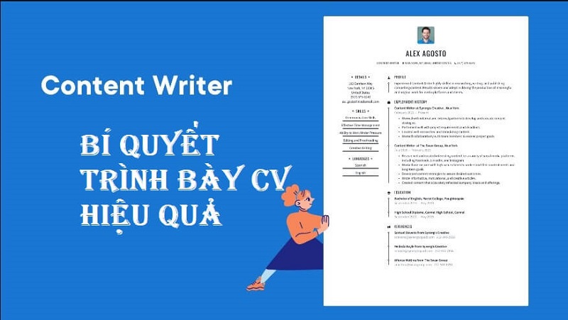 Một vài lưu ý giúp CV content trở nên thuyết phục