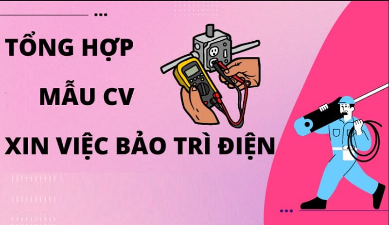 Mẫu CV xin việc bảo trì