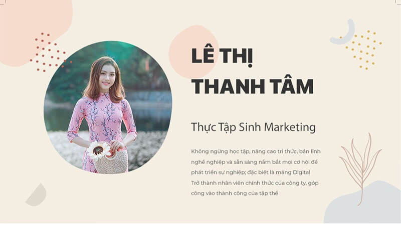 Phần mục tiêu nghề nghiệp trong CV xin việc thực tập