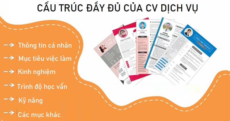 Hướng dẫn tạo CV xin việc ngành dịch vụ