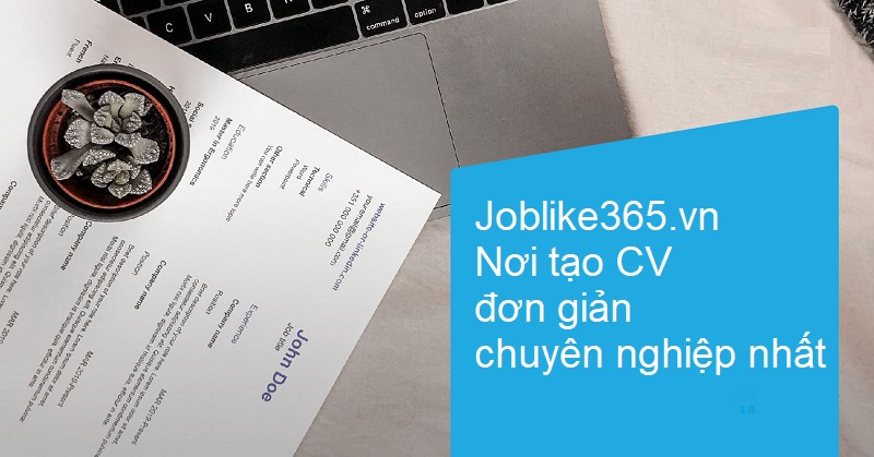 Tạo mẫu CV đơn giản