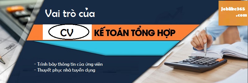 Vai trò của CV xin việc kế toán tổng hợp