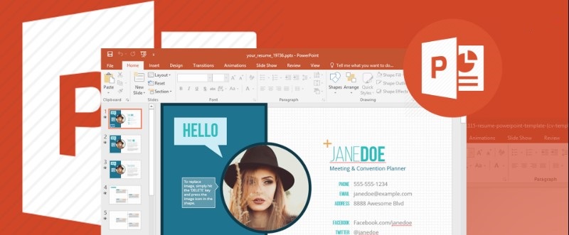 Làm CV bằng Powerpoint chi tiết, nhận việc ngay sau một ánh nhìn
